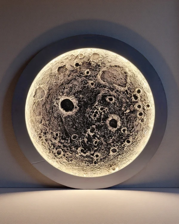 3D Moon Light Warm