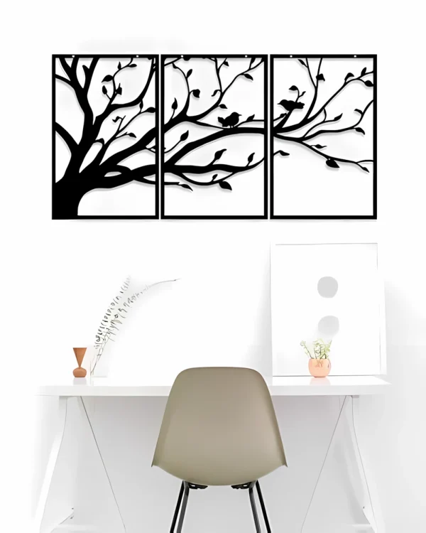 Wood Wall Art Set 1